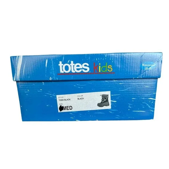 💎✨SALE✨💎 Totes TODD Black boots for kids! Brand new in box - Picture 6 of 6